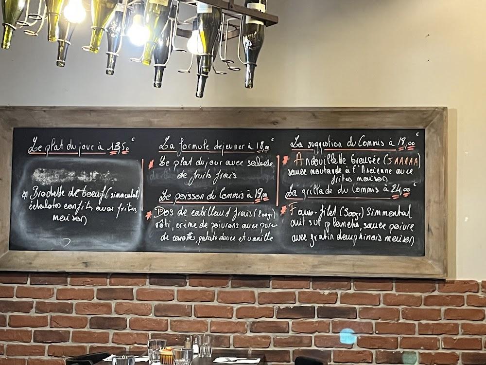 Le Commis d'Office - Menu Image 1